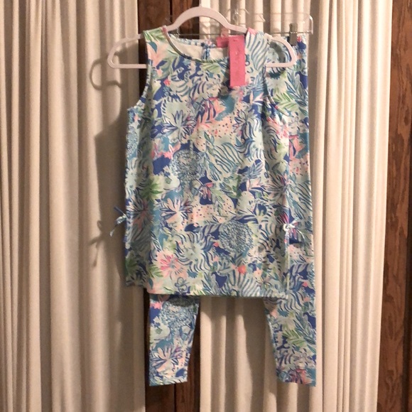 Lilly Pulitzer Mini Donna Legging Set - Picture 5 of 13
